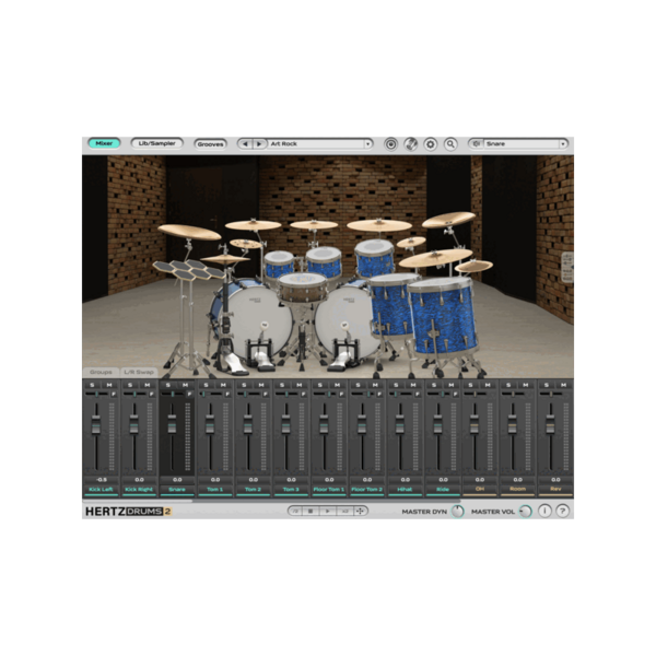 Hertz Instruments Blue Pack 日系混合鼓組擴充 (下載版) - 音源軟體 Plugin 