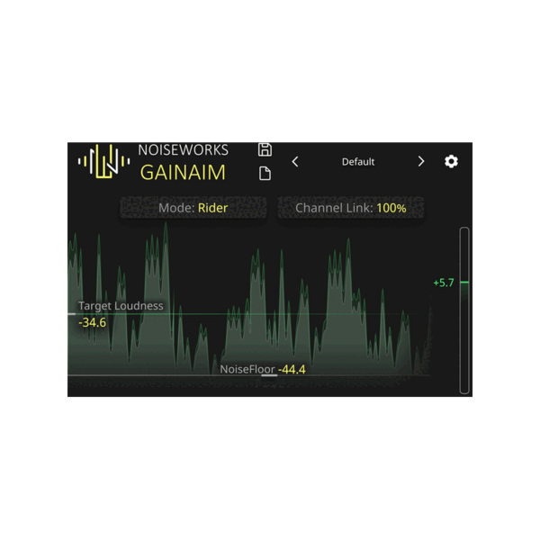 NoiseWorks GainAim 即時人聲推子 Plugin (下載版) - 人聲 / 音準校正軟體