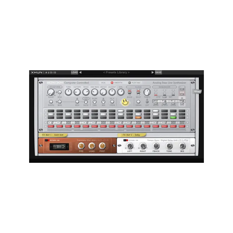 Xhun Audio ZeroBox Bassline 合成器 (下載版) - 主圖