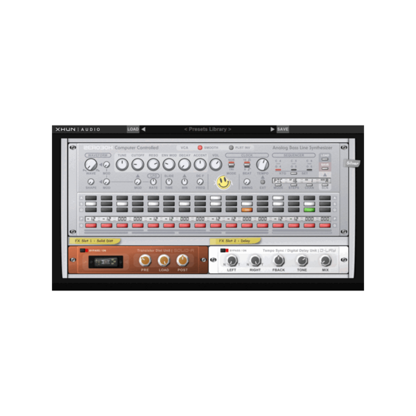 Xhun Audio ZeroBox Bassline 合成器 (下載版) - 音源軟體 Plugin 