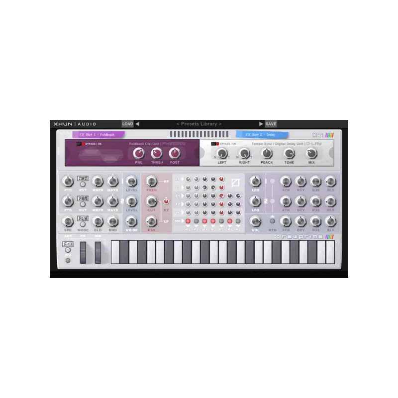 Xhun Audio RawPrime 混合合成器 (下載版) - 主圖