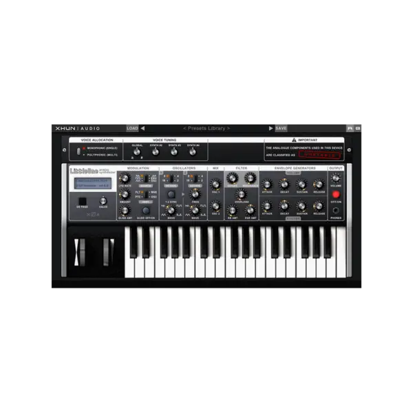 Xhun Audio LittleOne 類比合成器 (下載版) - 產品圖片 1