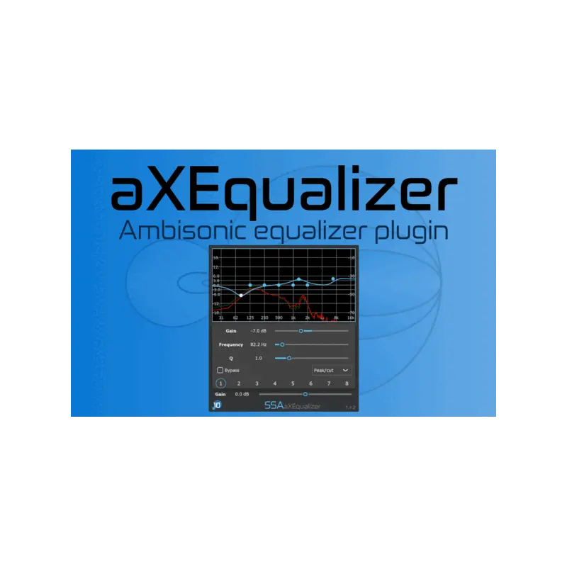 SSA Plugins aXEqualizer Ambisonics EQ Plugin (下載版) - 主圖
