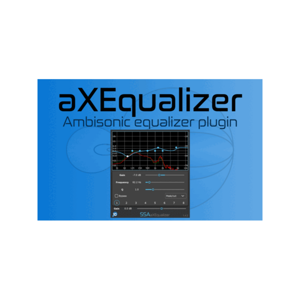 SSA Plugins aXEqualizer Ambisonics EQ Plugin (下載版) - 多聲道 / 空間音訊處理