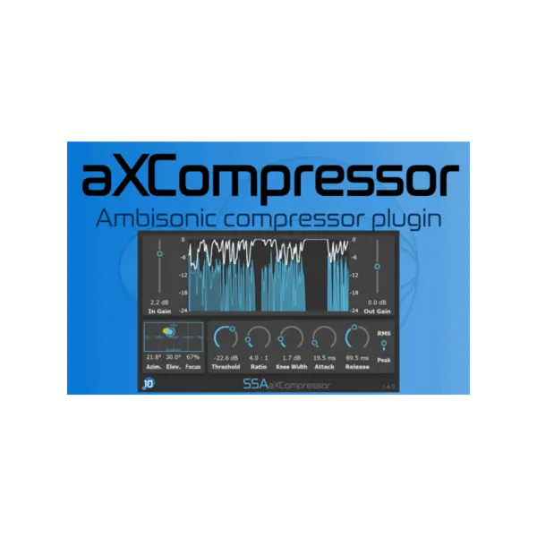 SSA Plugins aXCompressor Ambisonics 壓縮器 Plugin (下載版) - 產品圖片 1