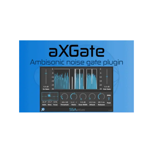 SSA Plugins aXGate Ambisonics 門限 Plugin (下載版) - 產品圖片 1