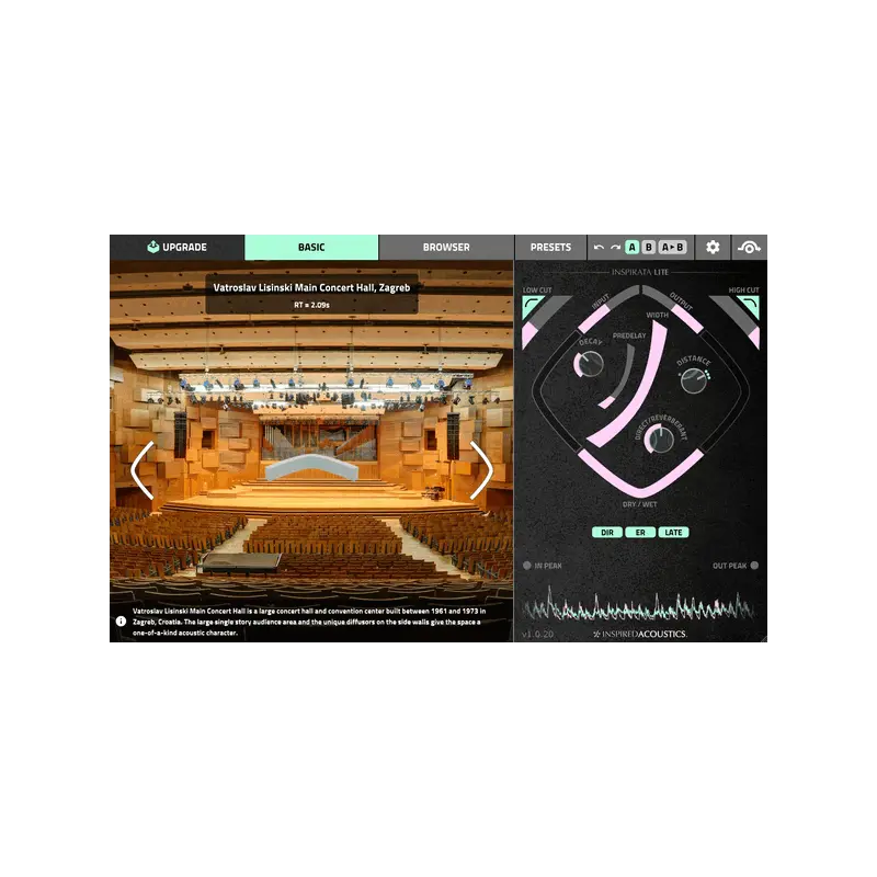 Inspired Acoustics INSPIRATA Lite 取樣殘響工作站 (下載版) - 主圖