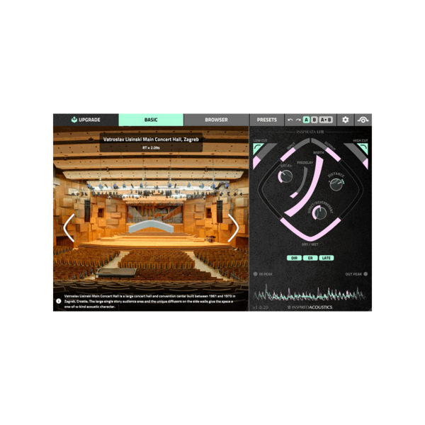 Inspired Acoustics INSPIRATA Lite 取樣殘響工作站 (下載版) - 效果器軟體 Plugin