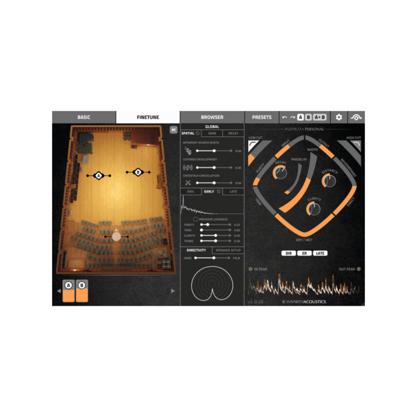 Inspired Acoustics INSPIRATA Personal 取樣殘響工作站 (下載版) - 效果器軟體 Plugin