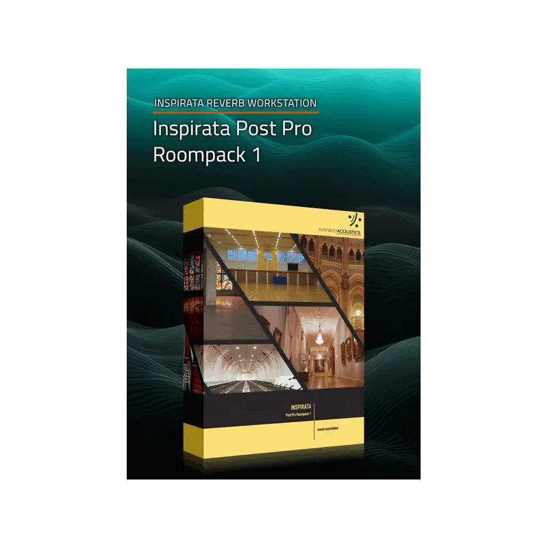 Inspired Acoustics INSPIRATA Post Pro Roompack 1 影視後製空間擴充 (下載版) - 主圖