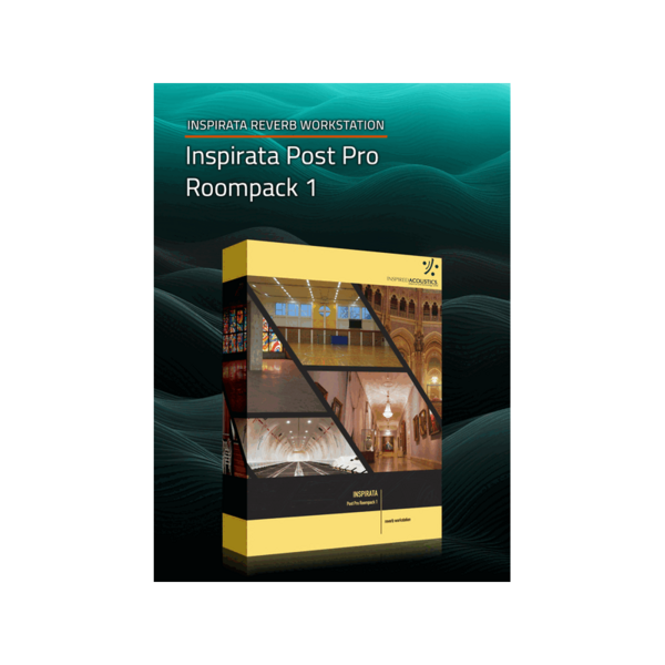 Inspired Acoustics INSPIRATA Post Pro Roompack 1 影視後製空間擴充 (下載版) - 效果器軟體 Plugin