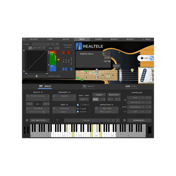 MusicLab RealTele Telecaster 電吉他音源 (下載版) - 音源軟體 Plugin 