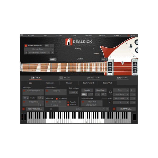 MusicLab RealRick 6 Rickenbacker 電吉他音源 (下載版) - 音源軟體 Plugin 