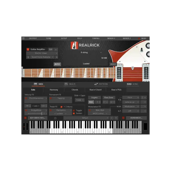 MusicLab RealRick 6 Rickenbacker 電吉他音源 (下載版) - 產品圖片 1