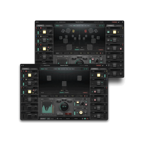 Ginger Audio SPHERE Stereo Unlimited 監聽控制軟體 一年期訂閱 (下載版) - 訂閱制軟體