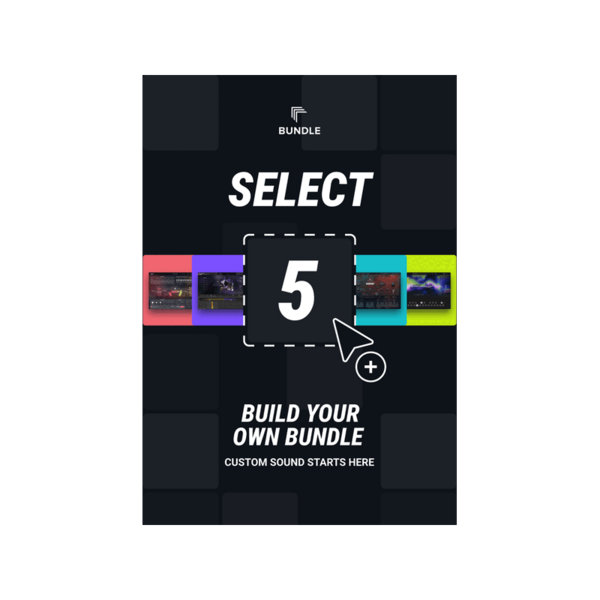 UJAM SELECT 5 任選 5 款套組 (下載版) - 軟體套組 Bundles