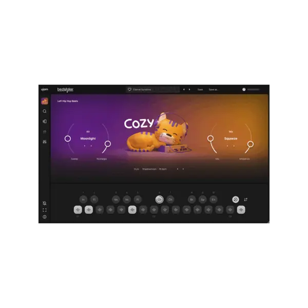 UJAM Beatmaker COZY Lo-Fi 嘻哈鼓機音源 (下載版) - 產品圖片 1