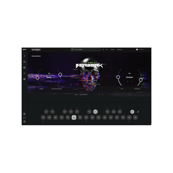 UJAM Beatmaker BERSERK Dubstep 鼓機音源 (下載版) - 音源軟體 Plugin 