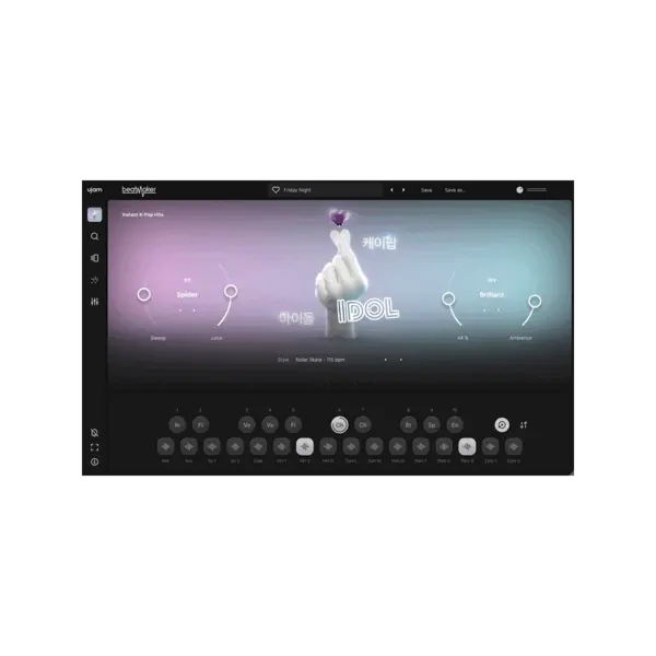 UJAM Beatmaker IDOL K-Pop 鼓機音源 (下載版) - 產品圖片 1