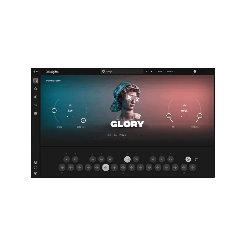 UJAM Beatmaker GLORY Trap／Drill 鼓機音源 (下載版) - 主圖