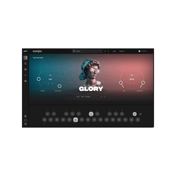 UJAM Beatmaker GLORY Trap／Drill 鼓機音源 (下載版) - 音源軟體 Plugin 