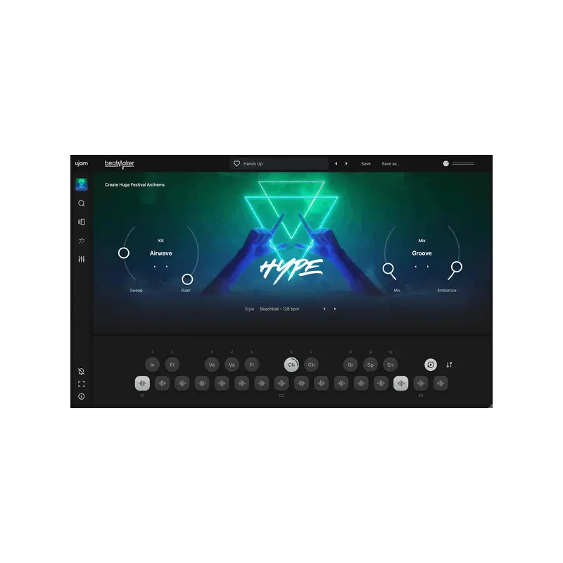 UJAM Beatmaker HYPE EDM 鼓機音源 (下載版) - 主圖
