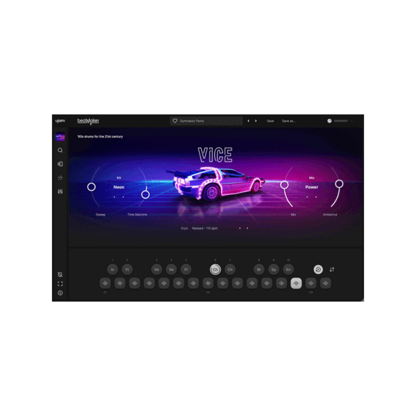 UJAM Beatmaker VICE 80 年代鼓機音源 (下載版) - 音源軟體 Plugin 