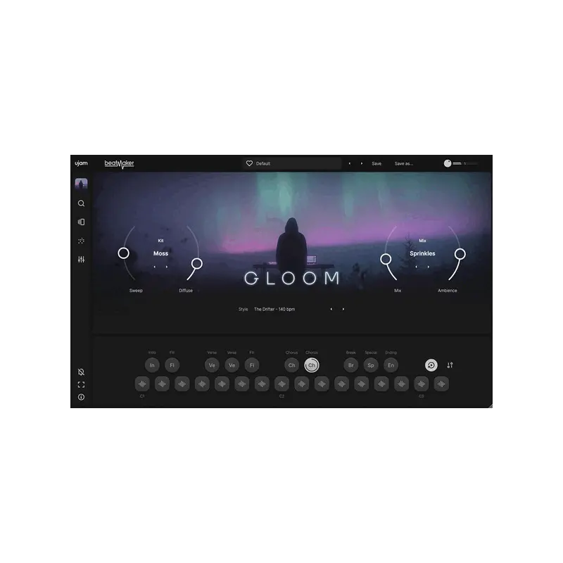UJAM Beatmaker GLOOM 氛圍節奏鼓機音源 (下載版) - 主圖