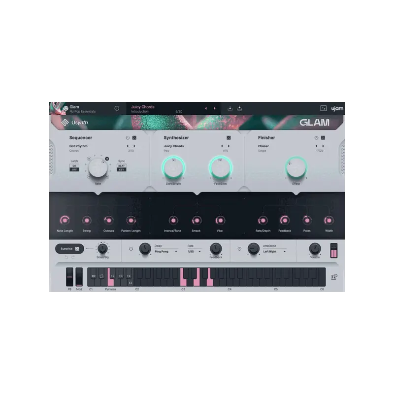 UJAM Usynth GLAM 流行合成器 (下載版) - 主圖