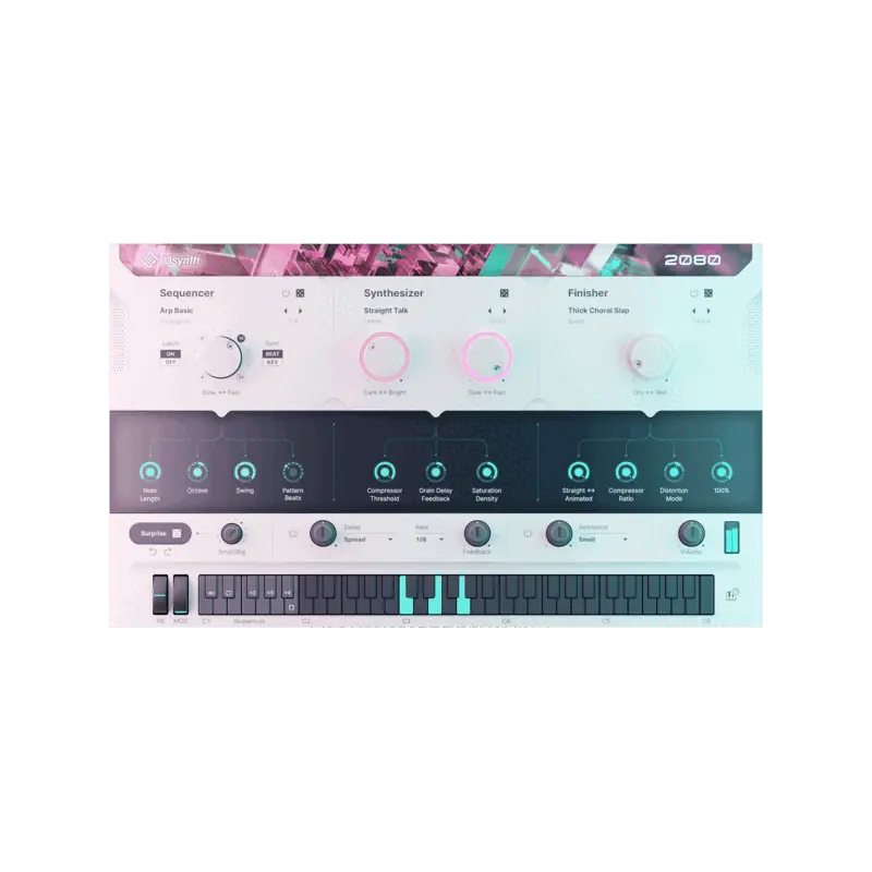 UJAM Usynth 2080 Synthwave 合成器 (下載版) - 主圖