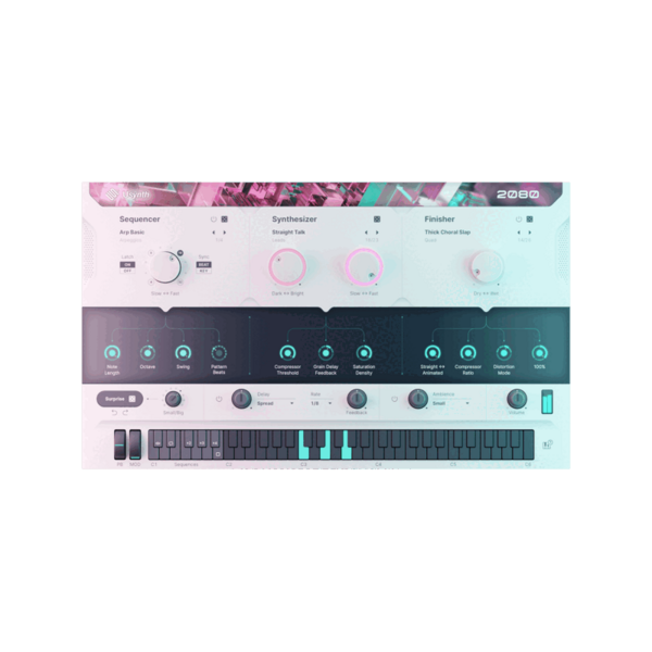 UJAM Usynth 2080 Synthwave 合成器 (下載版) - 音源軟體 Plugin 