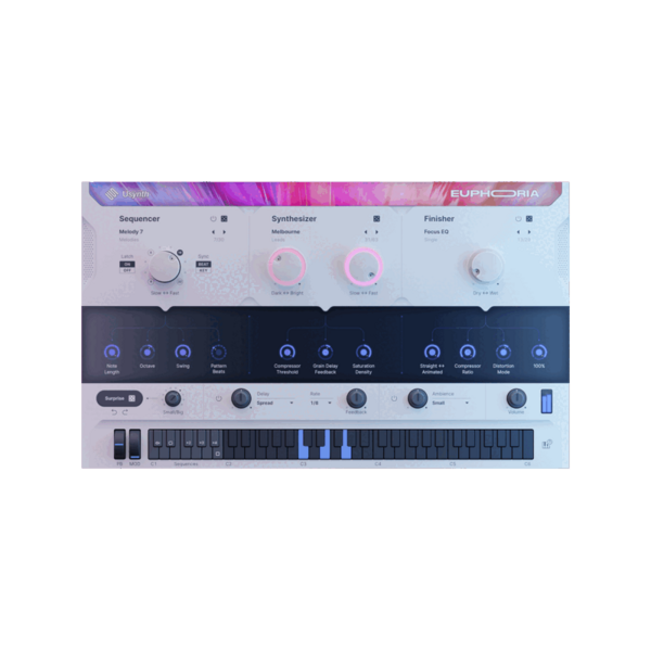 UJAM Usynth EUPHORIA EDM 合成器 (下載版) - 音源軟體 Plugin 