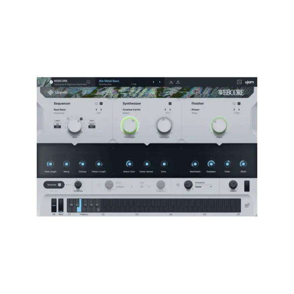 UJAM Usynth WEBCORE Hyperpop 合成器 (下載版) - 產品圖片 1