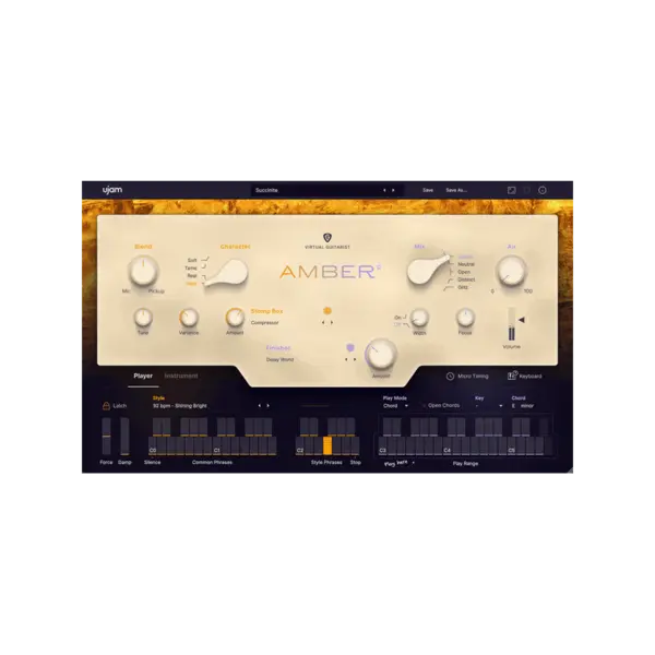 UJAM Virtual Guitarist AMBER 2 鋼弦木吉他手 (下載版) - 產品圖片 1