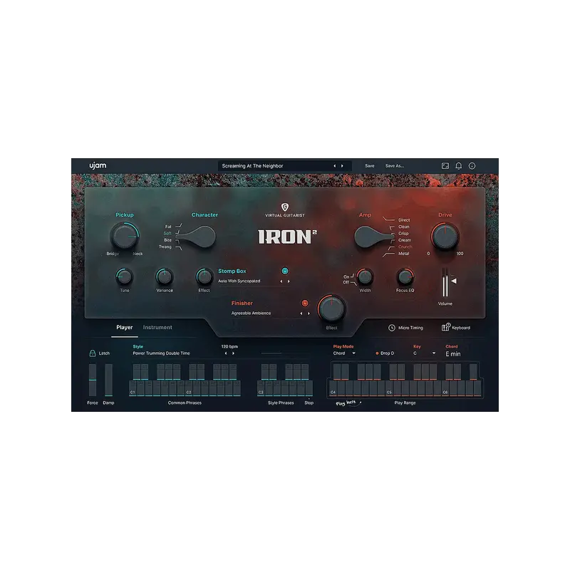 UJAM Virtual Guitarist IRON 2 搖滾電吉他手 (下載版) - 主圖