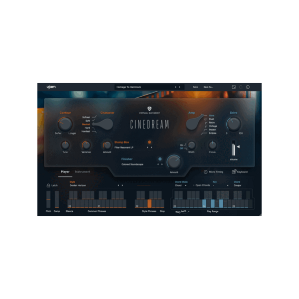UJAM Virtual Guitarist CINEDREAM 電影氛圍吉他 (下載版) - 音源軟體 Plugin 