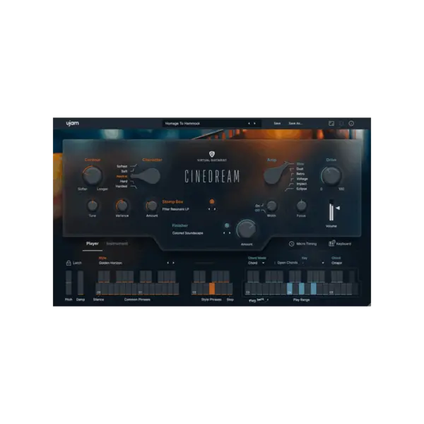 UJAM Virtual Guitarist CINEDREAM 電影氛圍吉他 (下載版) - 產品圖片 1