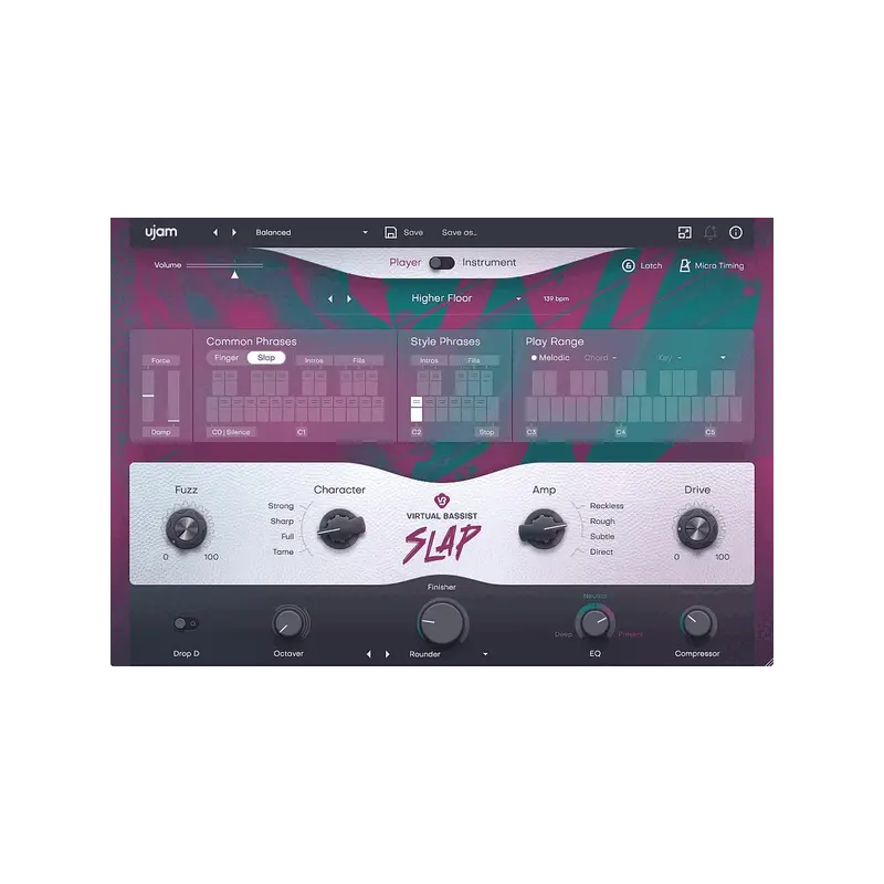 UJAM Virtual Bassist SLAP Slap 電貝斯手 (下載版) - 主圖