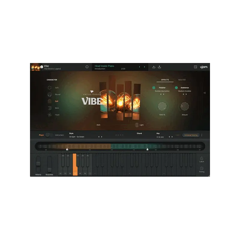 UJAM Virtual Pianist VIBE 復古電鋼琴 (下載版) - 主圖