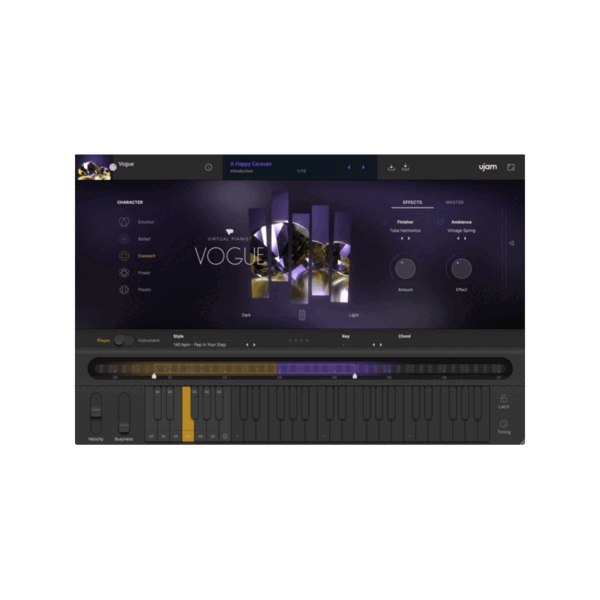 UJAM Virtual Pianist VOGUE 流行搖滾平台鋼琴 (下載版) - 音源軟體 Plugin 