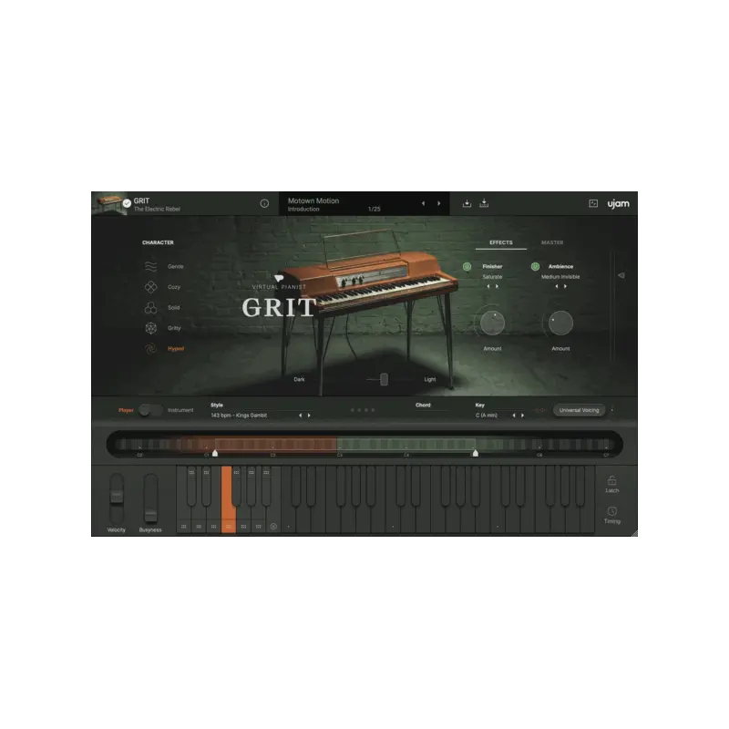UJAM Virtual Pianist GRIT Wurlitzer 電鋼琴 (下載版) - 主圖