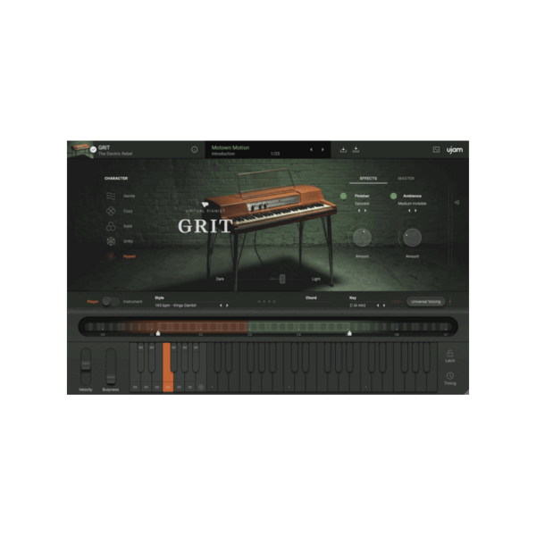 UJAM Virtual Pianist GRIT Wurlitzer 電鋼琴 (下載版) - 音源軟體 Plugin 