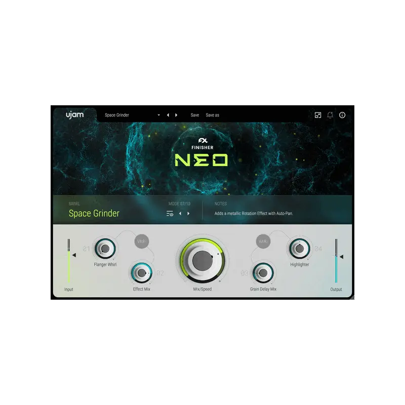 UJAM Finisher NEO 未來感多重效果器 (下載版) - 主圖