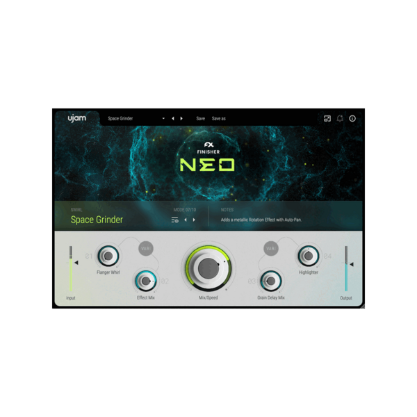UJAM Finisher NEO 未來感多重效果器 (下載版) - 效果器軟體 Plugin