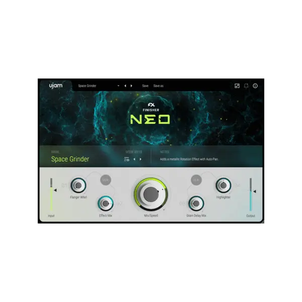 UJAM Finisher NEO 未來感多重效果器 (下載版) - 產品圖片 1