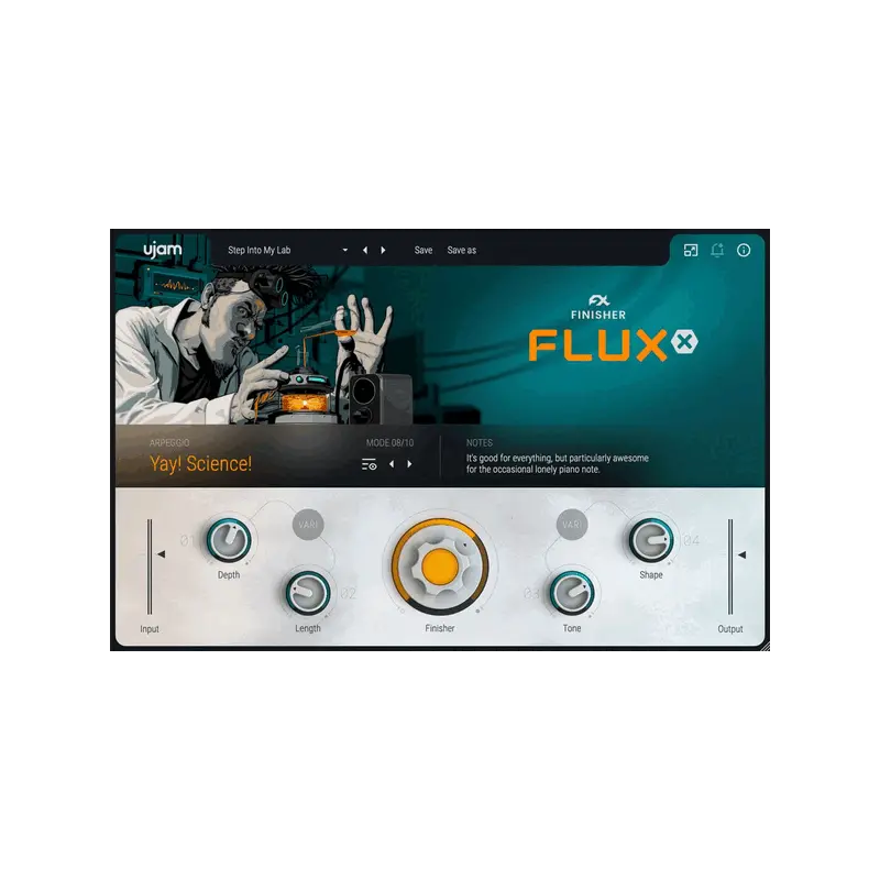 UJAM Finisher FLUXX 實驗多重效果器 (下載版) - 主圖