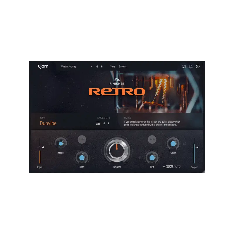 UJAM Finisher RETRO 復古多重效果器 (下載版) - 主圖
