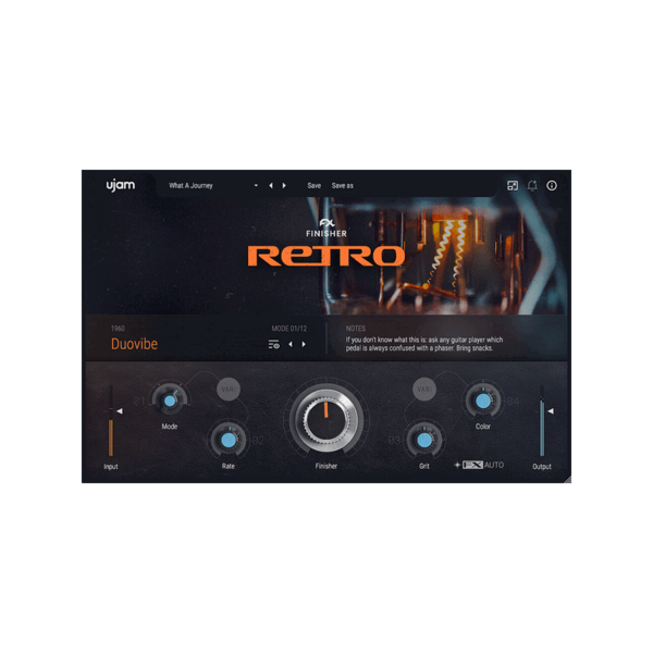 UJAM Finisher RETRO 復古多重效果器 (下載版) - 效果器軟體 Plugin