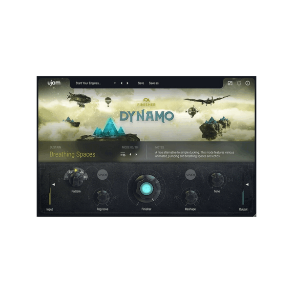 UJAM Finisher DYNAMO 節奏動態多重效果器 (下載版) - 效果器軟體 Plugin