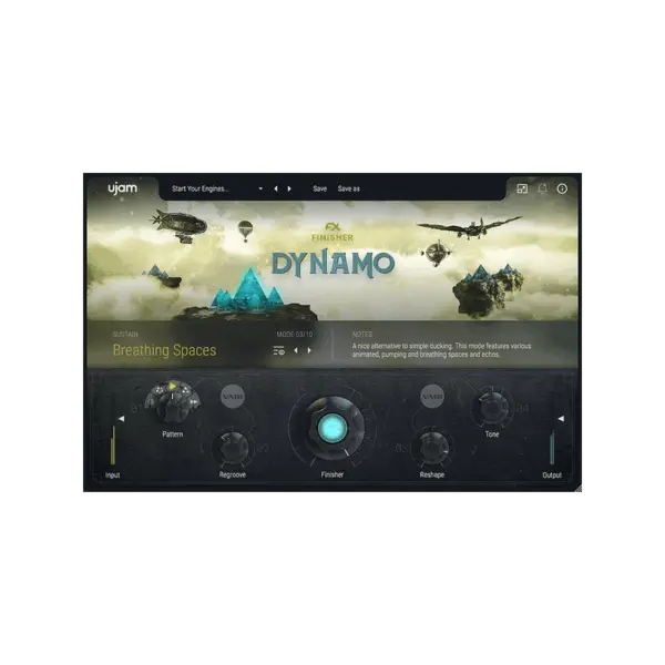 UJAM Finisher DYNAMO 節奏動態多重效果器 (下載版) - 產品圖片 1